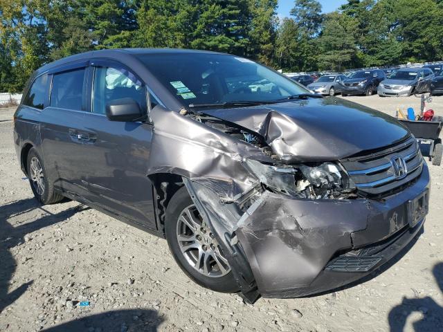 5FNRL5H67BB072225 - 2011 HONDA ODYSSEY EXL GRAY photo 4