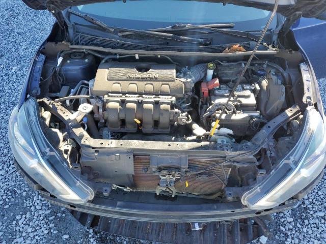 3N1AB7AP2KY395488 - 2019 NISSAN SENTRA S BLUE photo 11