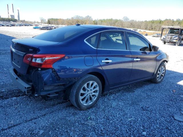 3N1AB7AP2KY395488 - 2019 NISSAN SENTRA S BLUE photo 3