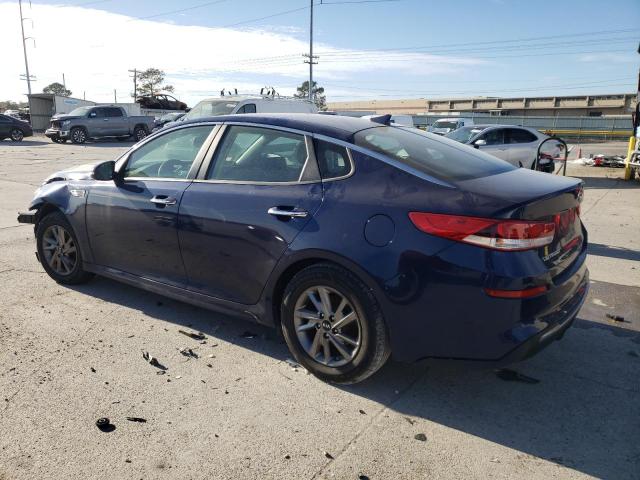 5XXGT4L33KG345401 - 2019 KIA OPTIMA LX BLUE photo 2