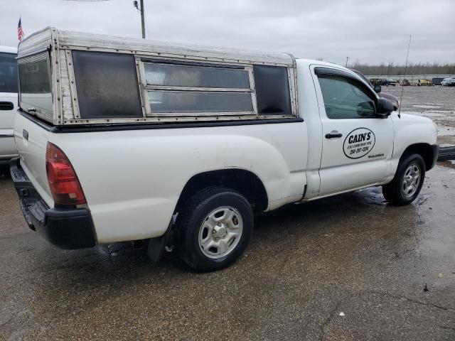 5TENX22N27Z338192 - 2007 TOYOTA TACOMA WHITE photo 3