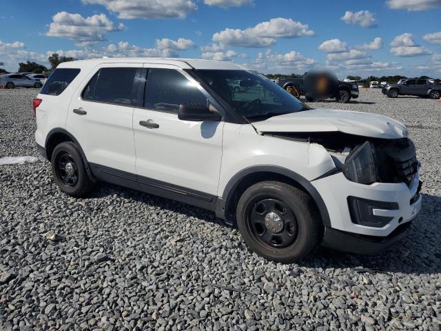 1FM5K8AR0GGB73915 - 2016 FORD EXPLORER POLICE INTERCEPTOR Beyaz fotoğraf 4