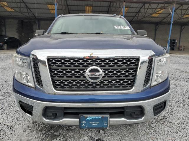 1N6AA1EJXHN543165 - 2017 NISSAN TITAN S BLUE photo 5