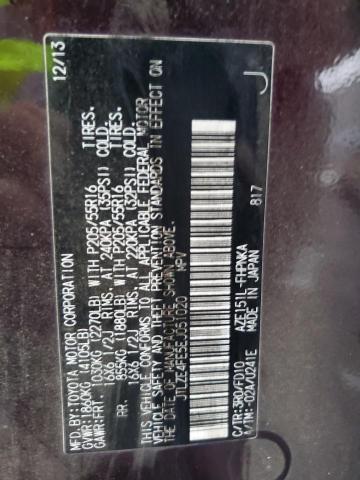 JTLZE4FE5EJ051020 - 2014 TOYOTA SCION XB 紫色 照片 12