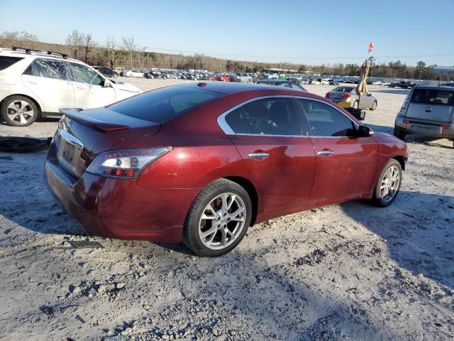 1N4AA5AP7DC823450 - 2013 NISSAN MAXIMA S BURGUNDY photo 3