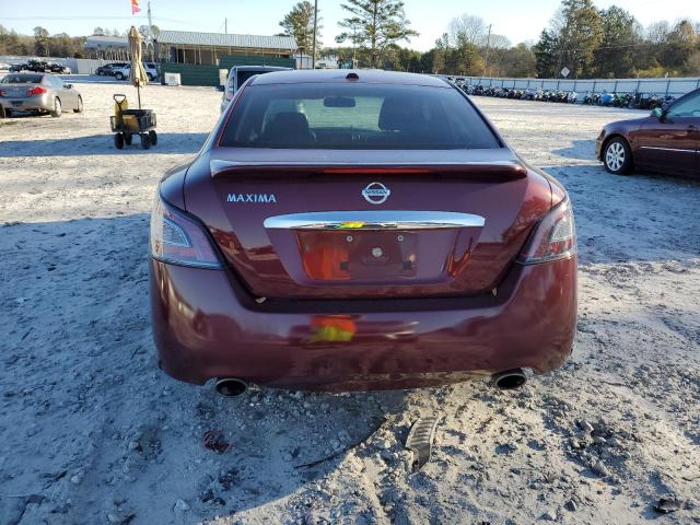 1N4AA5AP7DC823450 - 2013 NISSAN MAXIMA S BURGUNDY photo 6