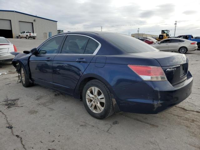 JHMCP26448C076456 - 2008 HONDA ACCORD LXP BLUE photo 2