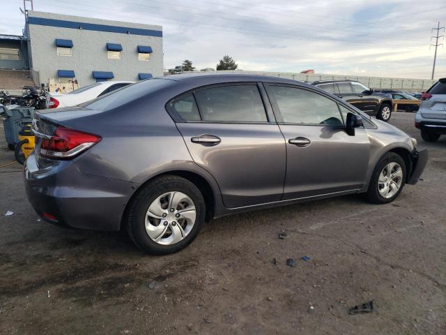 2HGFB2F59FH531366 - 2015 HONDA CIVIC LX GRAY photo 3