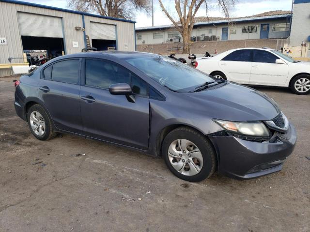 2HGFB2F59FH531366 - 2015 HONDA CIVIC LX GRAY photo 4