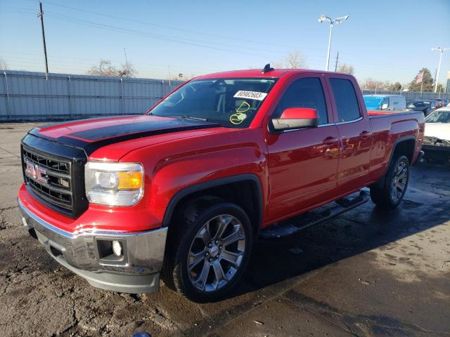 1GTV2UEC7FZ294690 - 2015 GMC SIERRA K1500 SLE RED photo 1