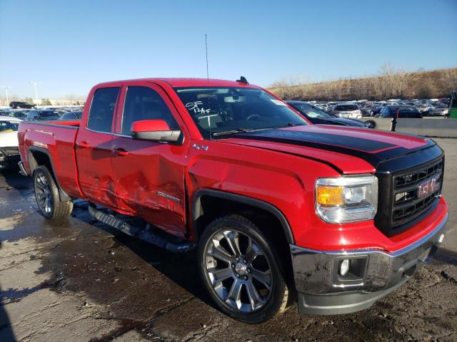 1GTV2UEC7FZ294690 - 2015 GMC SIERRA K1500 SLE RED photo 4