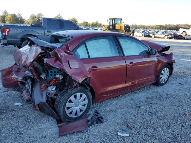 3VW267AJ1GM339152 - 2016 VOLKSWAGEN JETTA S RED photo 3