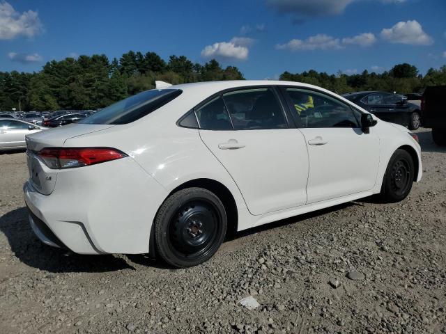 JTDEPRAE6LJ113255 - 2020 TOYOTA COROLLA LE WHITE photo 3