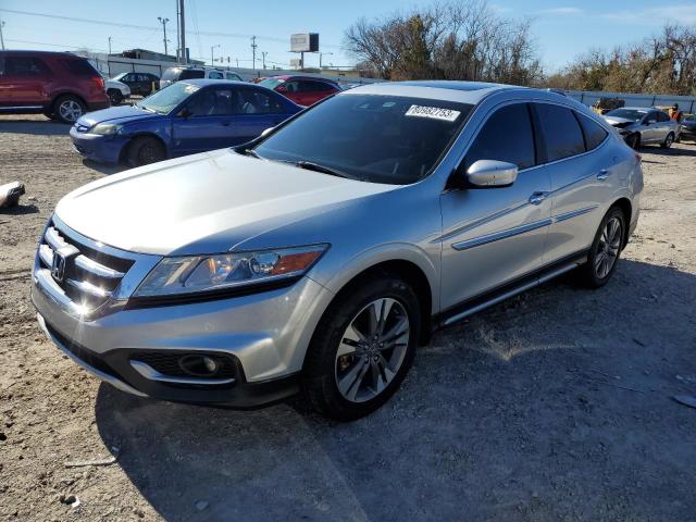 5J6TF2H53EL002218 - 2014 HONDA CROSSTOUR EXL ვერცხლისფერი ფოტო 1