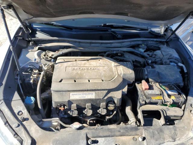 5J6TF2H53EL002218 - 2014 HONDA CROSSTOUR EXL ვერცხლისფერი ფოტო 11