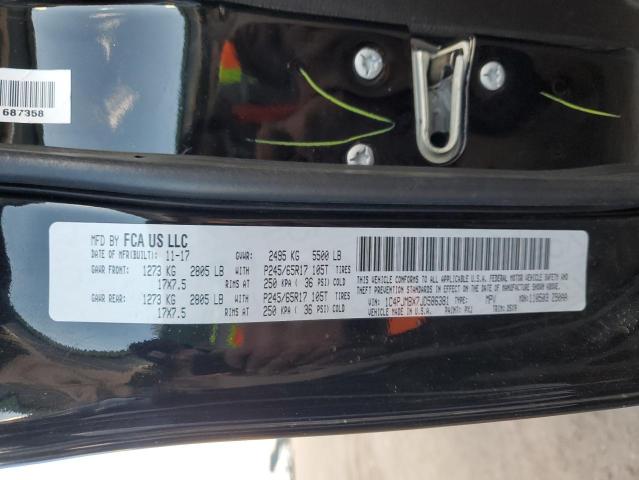 1C4PJMBX7JD586381 - 2018 JEEP CHEROKEE TRAILHAWK BLACK photo 13