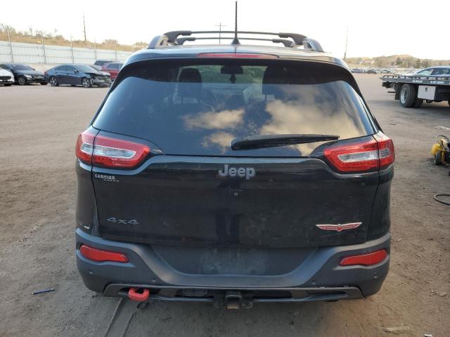 1C4PJMBX7JD586381 - 2018 JEEP CHEROKEE TRAILHAWK BLACK photo 6