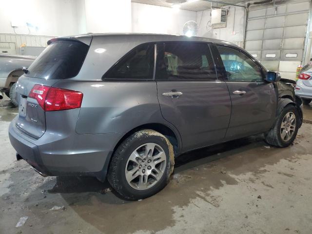 2HNYD28468H529156 - 2008 ACURA MDX TECHNOLOGY GRAY photo 3