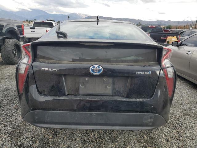 JTDKBRFU0G3018699 - 2016 TOYOTA PRIUS BLACK photo 6