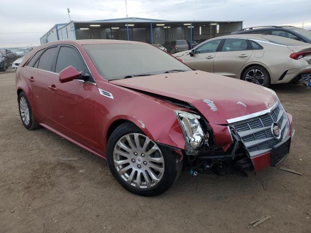 1G6DS8EV9A0149221 - 2010 CADILLAC CTS PREMIUM COLLECTION RED photo 4