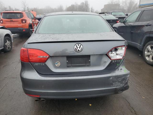 3VWBP7AJ4CM338763 - 2012 VOLKSWAGEN JETTA SE GRAY photo 6