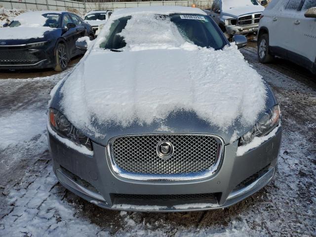 SAJWA0HEXDMS61756 - 2013 JAGUAR XF SUPERCHARGED SILVER photo 5