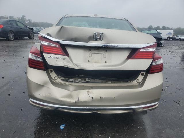 1HGCR2F99GA030222 - 2016 HONDA ACCORD EXL GOLD photo 6
