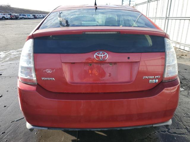 JTDKB20U583300984 - 2008 TOYOTA PRIUS RED photo 6