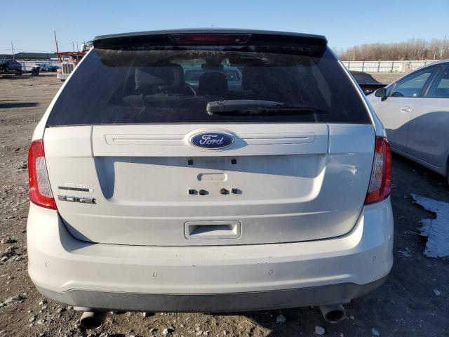 2FMDK3GC4BBA18303 - 2011 FORD EDGE SE WHITE photo 6