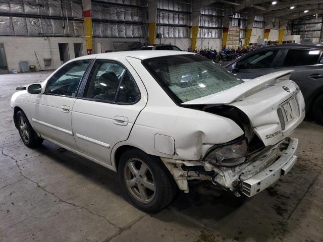 3N1CB51D63L777220 - 2003 NISSAN SENTRA XE WHITE photo 2