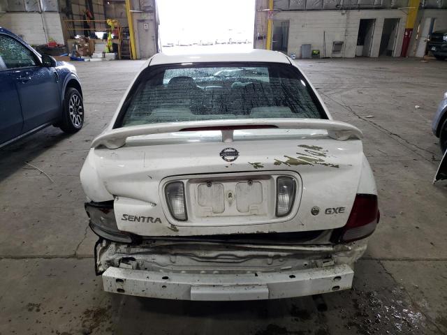 3N1CB51D63L777220 - 2003 NISSAN SENTRA XE WHITE photo 6