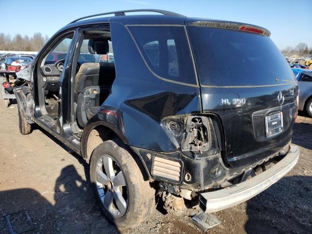 4JGBB8GB9AA606512 - 2010 MERCEDES-BENZ ML 350 4MATIC BLACK photo 2