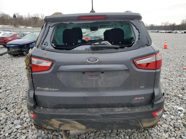 MAJ6S3GL2LC388573 - 2020 FORD ECOSPORT SE GRAY photo 6