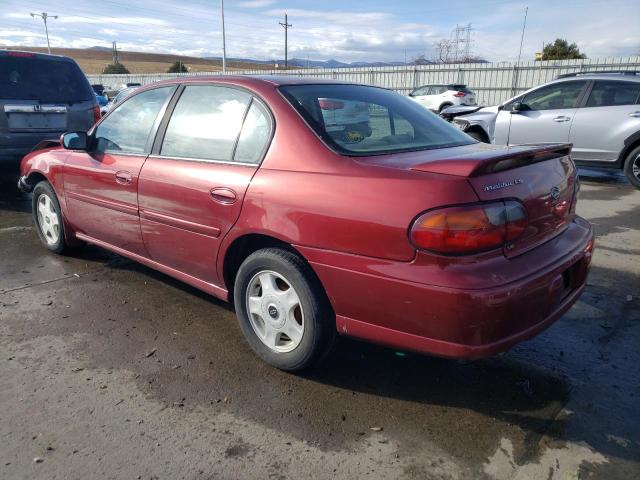 1G1NE52J22M567518 - 2002 CHEVROLET MALIBU LS BURGUNDY photo 2