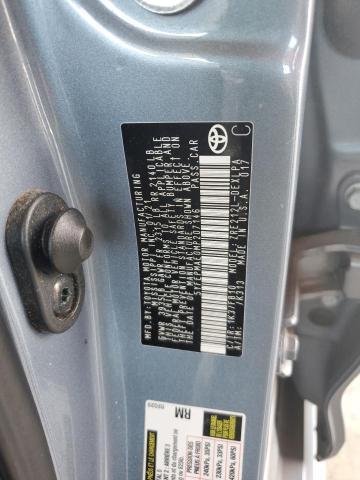 5YFEPMAE0MP207146 - 2021 TOYOTA COROLLA LE BLUE photo 12