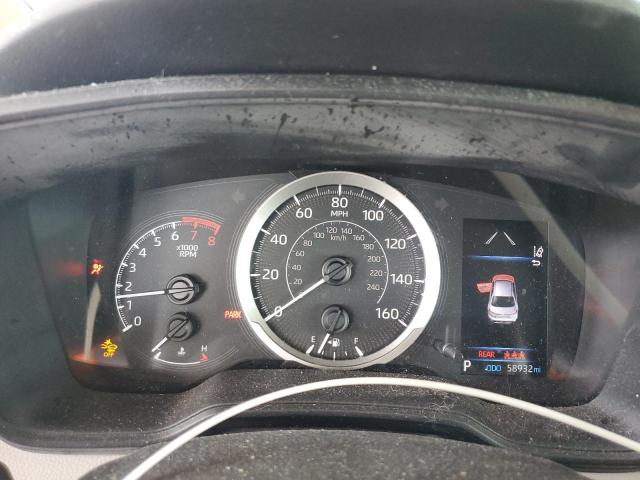 5YFEPMAE0MP207146 - 2021 TOYOTA COROLLA LE BLUE photo 9