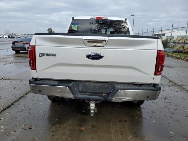 1FTEW1EG4FKD21343 - 2015 FORD F150 SUPERCREW WHITE photo 6