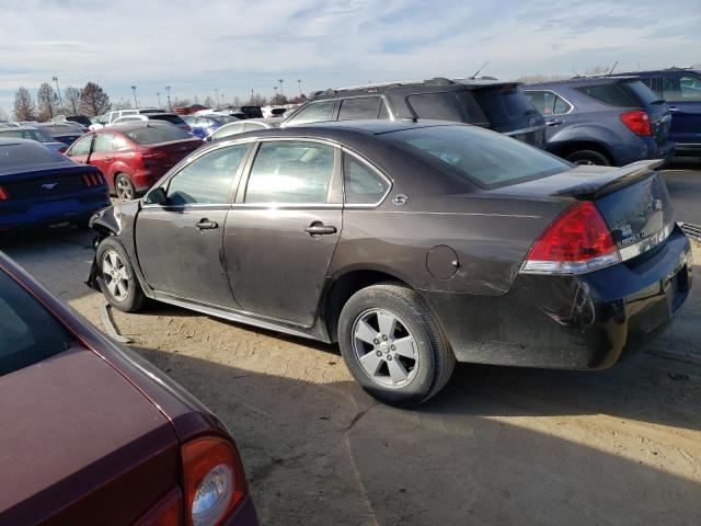 2G1WT57KX91219323 - 2009 CHEVROLET IMPALA 1LT BLACK photo 2