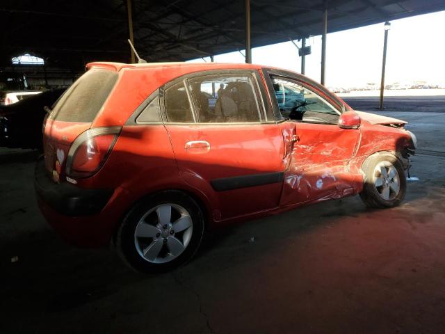 KNADE163X76186886 - 2007 KIA RIO 5 SX RED photo 3