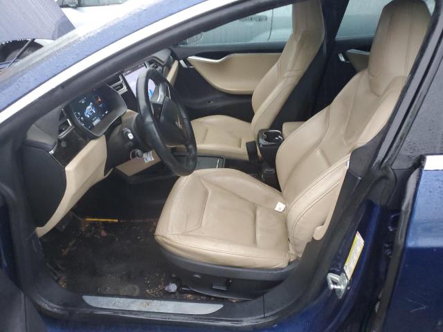 5YJSA1E26GF160806 - 2016 TESLA MODEL S Mavi foto 7
