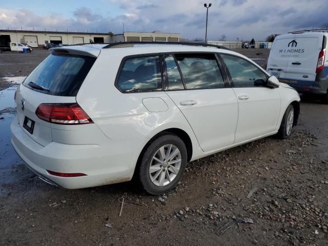 3VWY57AU7KM509739 - 2019 VOLKSWAGEN GOLF SPORT S WHITE photo 3