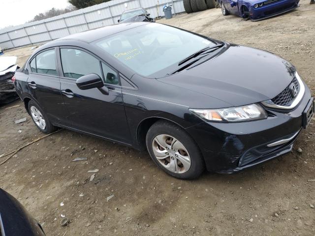 19XFB2F54EE252352 - 2014 HONDA CIVIC LX BLACK photo 4