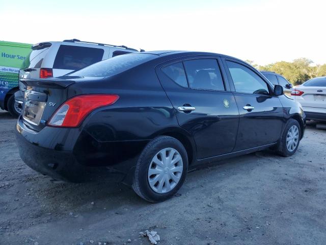 3N1CN7AP5CL867908 - 2012 NISSAN VERSA S BLACK photo 3