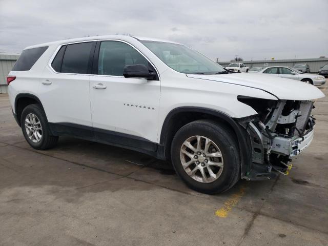 1GNERFKW9LJ189527 - 2020 CHEVROLET TRAVERSE LS WHITE photo 4