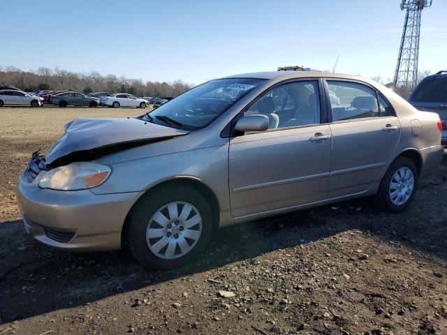 2T1BR38E24C203581 - 2004 TOYOTA COROLLA CE BEIGE photo 1