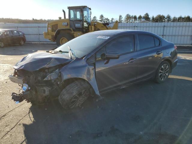 19XFB2F89FE053213 - 2015 HONDA CIVIC EX GRAY photo 1