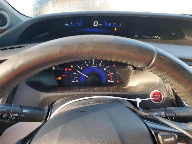 2HGFB2F93FH554306 - 2015 HONDA CIVIC EXL ლურჯი ფოტო 9