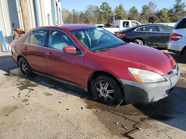 1HGCM66385A028945 - 2005 HONDA ACCORD LX RED photo 4