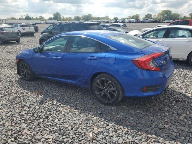 19XFC2F86ME001306 - 2021 HONDA CIVIC SPORT Blau Foto 2