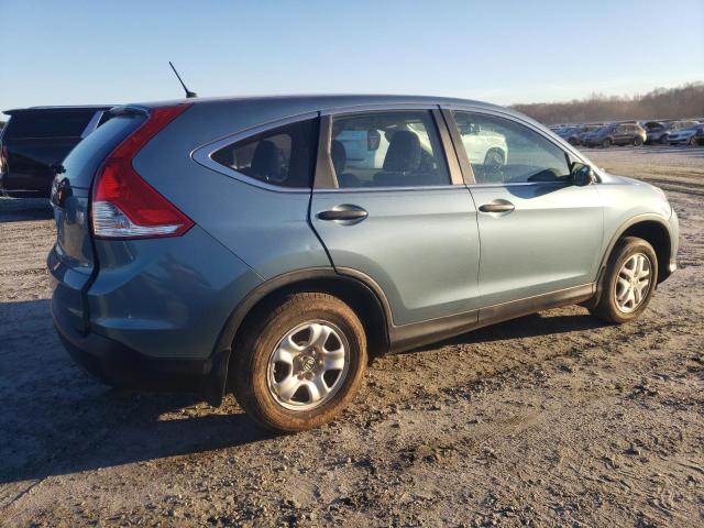 5J6RM3H35DL029360 - 2013 HONDA CR-V LX TEAL photo 3